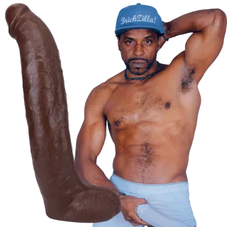 Realistischer Dildo Brickzilla Braun 27,9 x Ø 5,6 cm