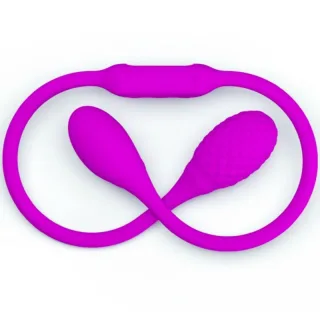 Paarvibrator Pretty Love Dream Lovers Whip Pink 65,5 x 3,5 cm