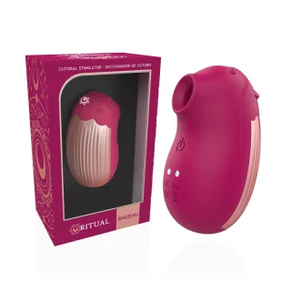 Auflegevibrator Shushu 2.0 mit Druckwellen Pink