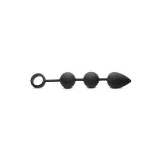 Analkette gewichtet Schwarz 31,8 x Ø 5,7 cm