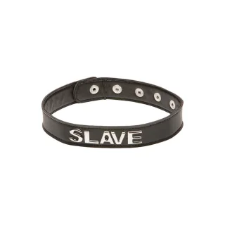 Halsband Sklave Schwarz