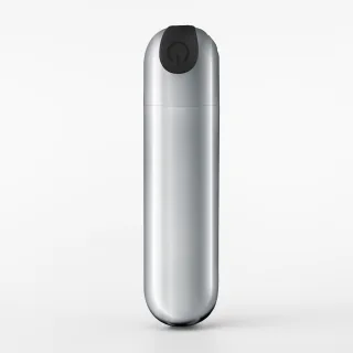 Vibrator iMoan mit Akku Silber 7,6 x Ø 2 cm
