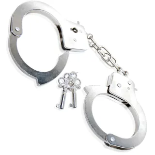 Handschellen Beginner's Metal Cuffs Silber