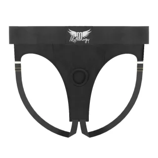 Strap-on Harness elastisch in Einheitsgröße Schwarz