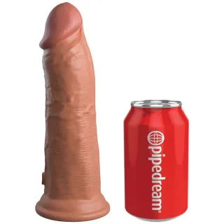 Elite Silikon-Dildo Karamell 20,3 cm