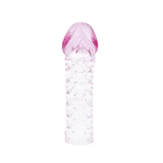 Penishülle G-Tra Sleeve mit Noppen Rosa 11,7 x 3,6 cm