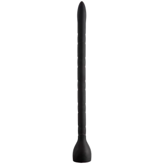 Dildo Merci In Deep Anal Snake aus Silikon Schwarz 43,2 x Ø 2,5 cm