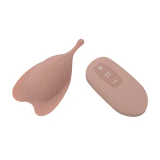 Auflegevibrator Buttercup mit Fernbedienung Rosa 9 cm