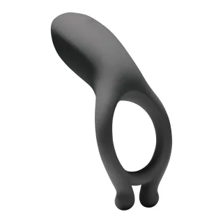 Penisring OptiMALE Rechargeable Vibrating C-Ring Grau 11,2 x Ø 4,6 cm