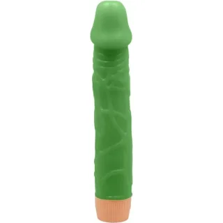 Realistischer Vibrator Bill Grün 22,5 cm