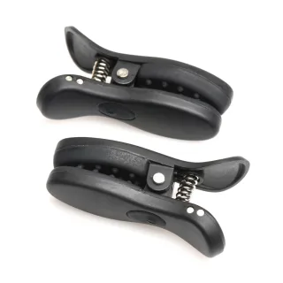 Nippelklemmen Dark Grip mit Vibration Schwarz 5 cm
