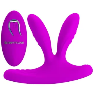 Vibrator Magic Finger zum Tragen mit Fernbedienung Lila