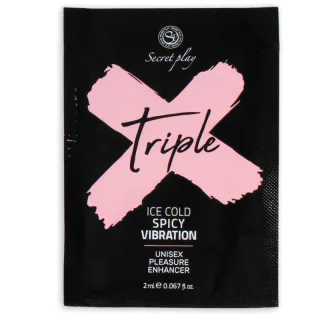 Gleitgel Einzeldosierung Triple x Vergnügensverstärker 2 ml