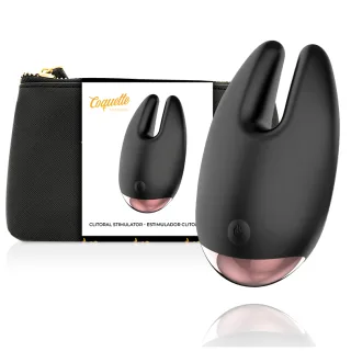 Vibrator Chic Desire Klitoralstimulator Deluxe Schwarz 5,9 cm