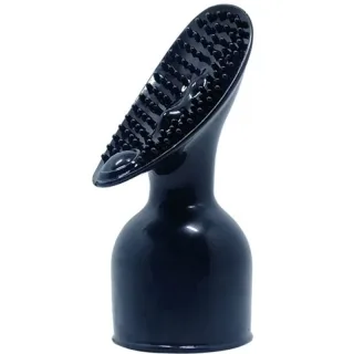 Wand-Aufsatz Power Head Petal Teaser Schwarz 12,2 x 5 cm