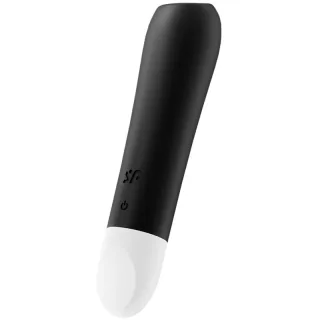 Vibrator Ultra Power Bullet 2 flache Spitze Schwarz