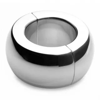 Hodenstretcher Magnet Master XL magnetisch Silber 15,8 cm