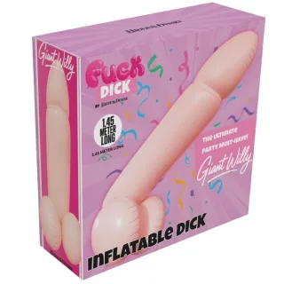 Party-Artikel Hidden Desire Giant Willy aufblasbar Natur 145 cm
