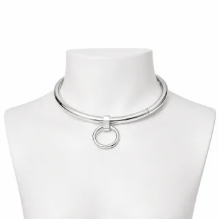 Titan Halsband mit O-Ring ? Ultraleicht, Robust & Hypoallergen 120 mm