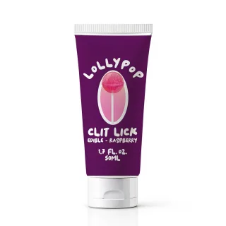 Gleitgel Lollypop essbar Himbeere 50 ml