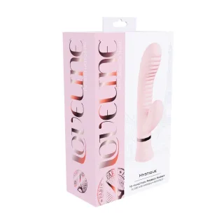 Rabbit-Vibrator Mystique gerippt Rosa