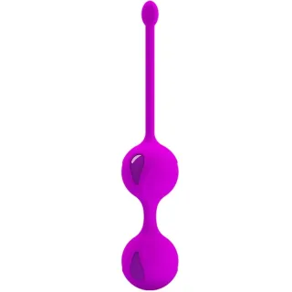 Liebeskugeln Tighten Up II mit zwei Kugeln Lila 16,3 cm