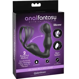 Penisring mit stoßendem Prostata-Massager 10 x 3,3 cm