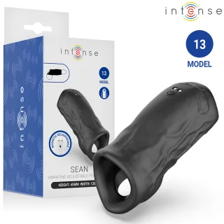 Penisring Sean mit Vibration Schwarz 4,5 x Ø 3 cm