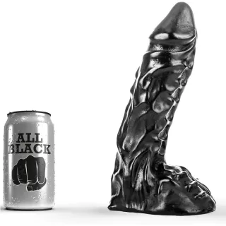 Dildo realistischer Crypto Schwarz 23 x 5 cm