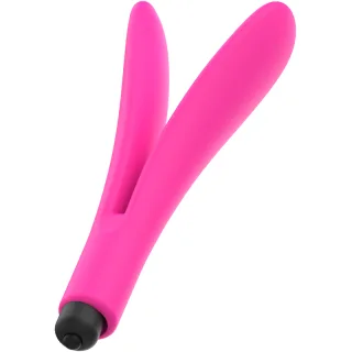 Vibrator Ohmama Dual mit zwei Spitzen Pink
