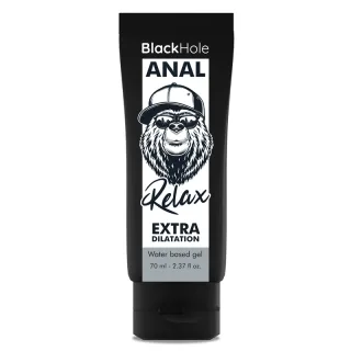 Anal-Gleitgel Black Hole Relax Extra Dilatation auf Wasserbasis 70 ml