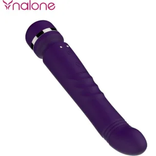 Massagestab Yoni beidseitig Lila 23 x 4,2 cm