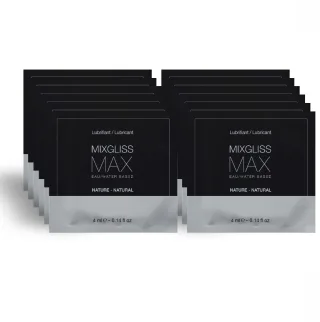 Gleitgel Max auf Wasserbasis Natur 12 x 4 ml