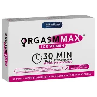 Nahrungsergänzung OrgasmMax für Frauen 2 Kapseln