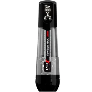 Masturbator PDX Elite Viewtube Max View mit Sichthülle Transparent