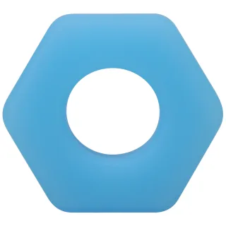 Penisring Zahnrad Blau 5,2 x Ø 5,2 cm