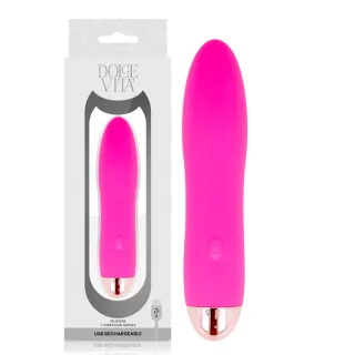 Vibrator Nr. 4 Silikon Pink 13 x Ø 2,6 cm