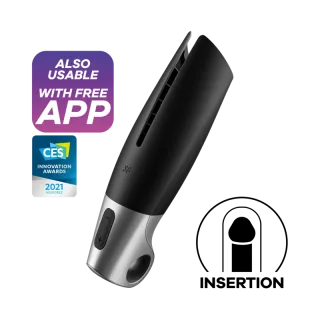Masturbator Satisfyer Power mit App Schwarz