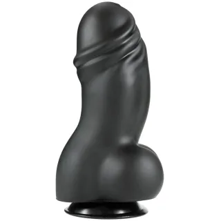 Dildo Realistischer Hidden Desire Inferno Fat Boys Schwarz 27 x Ø 9,5 cm