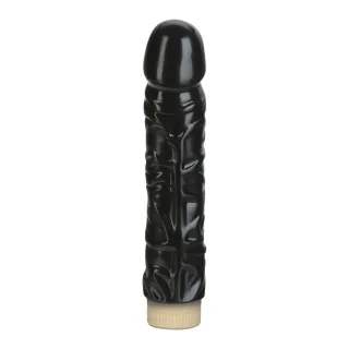 Realistischer Dildo Quivering Cock mit Vibration Schwarz 19,3 x Ø 4,1 cm