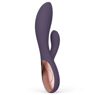 Rabbit-Vibrator Ina Thrust mit Stoßfunktion Lila