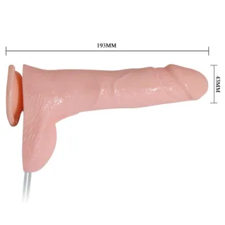 Waterspray Vibro-Penis mit Ejakulationsfunktion