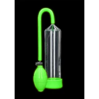 Penispumpe Classic nachtleuchtend Transparent