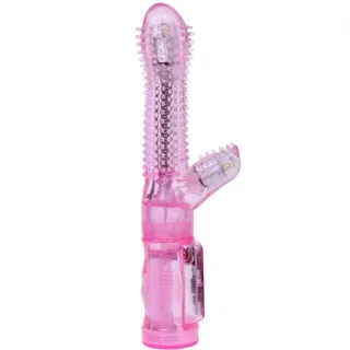 Rabbit-Vibrator Intimate Tease Thorny Lila 23 x 3,5 cm