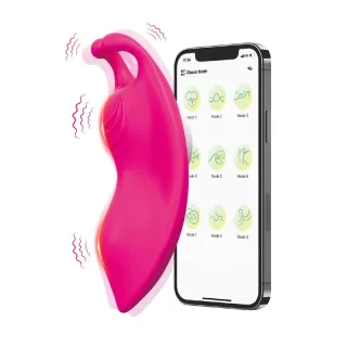 Slip-Vibrator Honeybee G-Punkt mit App-Steuerung Fuchsia