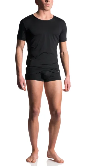 Herren-T-Shirt Schwarz