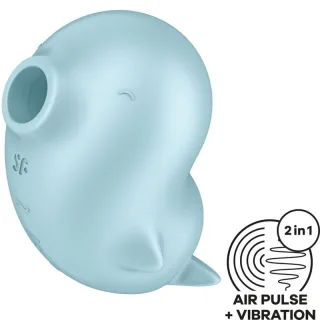 Vibrator Sassy Seal Air Pulse Blau