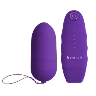 Vibro-Ei Bnaughty Unleashed Classic Flieder mit Fernbedienung 7,6 x 3,3 cm