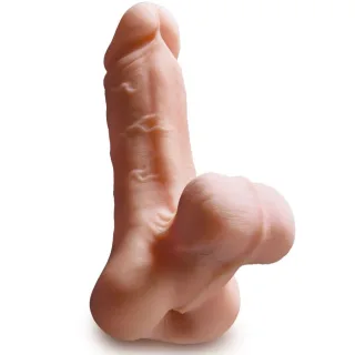 Masturbator PDX Male Reach Around mit zwei Öffnungen Natur 24,1 cm