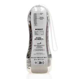 Masturbator Easy Rider strukturiert Schwarz 15,5 x Ø 7,7 cm